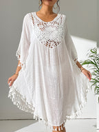 Tassel Dreams Playful Sheer Cover-Up