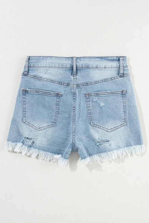Hannah's Essential High Waist Denim Shorts