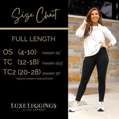 Ready to Ship | The Lilla -   Black FLEECE Full Length Leggings with Pockets