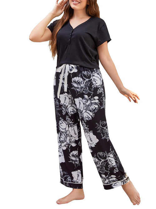 Sassy Sarah's Cuddle-Ready Curves Pajamas