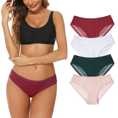 Exquisite Geometric Lace Hipster Briefs