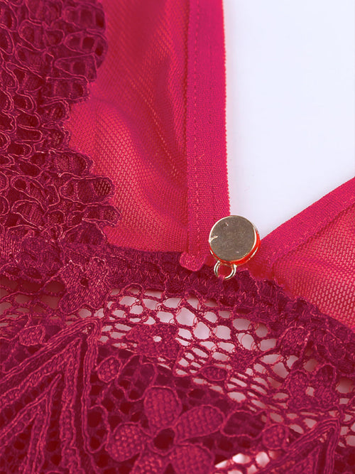 Juliet's Blush Lace Desire Set