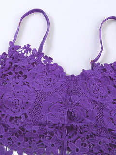 Sultry Rose Lace Lingerie: Unleash Romance 🌹