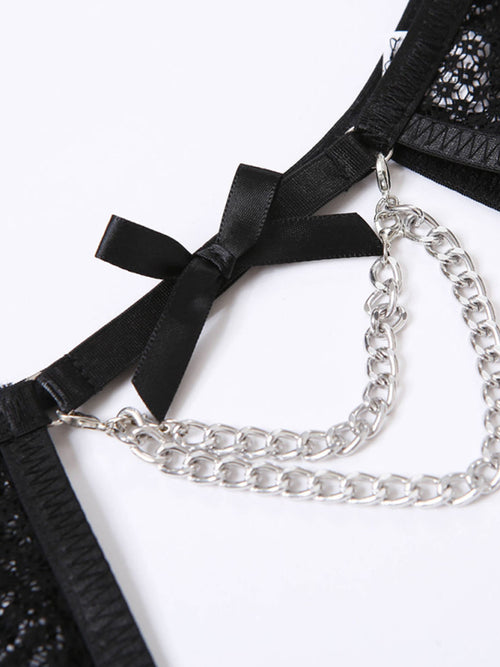 Juliet's Midnight Lace Seduction Set