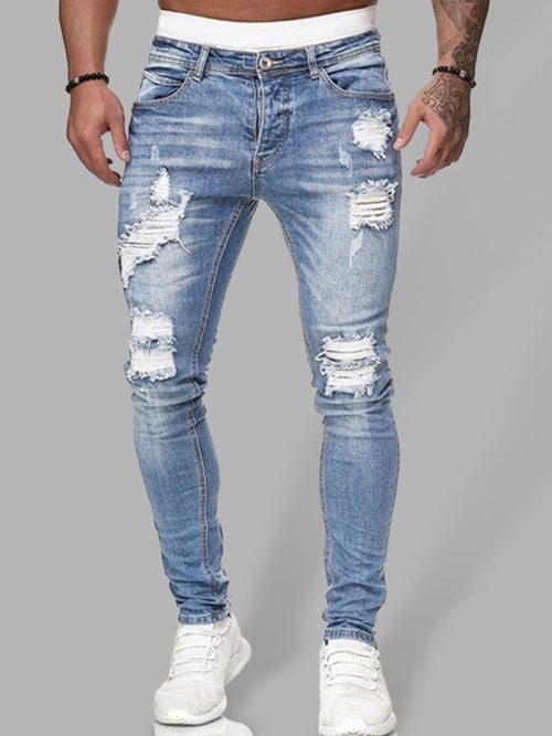 Rugged Men's Skinny Jeans: Unwaveringly Durable Style