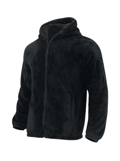 Elegant Hooded Jacket: Sophistication in Every Stitch