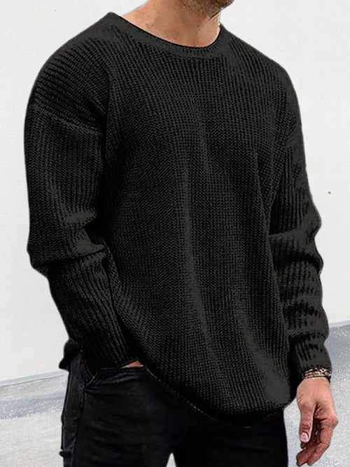 Dapper Charm Classic Knit Sweater