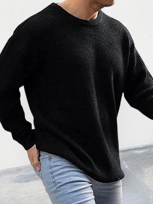 Dapper Charm Classic Knit Sweater