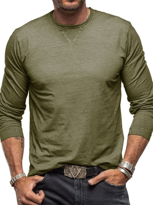 Solid Cotton Tee: Timeless Elegance & Comfort