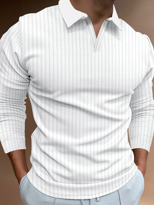 Rugged Elegance V-Neck: Blend of Grit & Grace