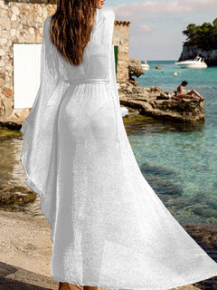 Mermaid Dream Mesh Beach Cardi