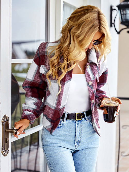 N.O.W. Timeless Plaid Serenity Jacket