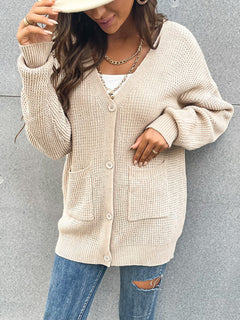 Whimsical Charm Button-Up Cardigan