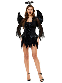 Enchanting Black Angel Costume