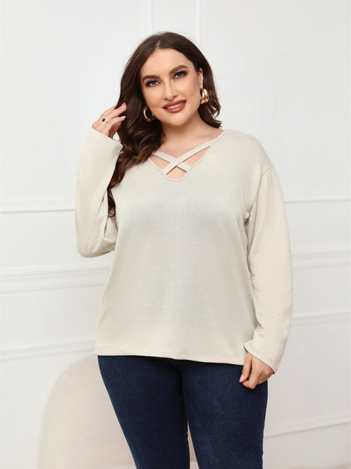 Sarah's Curves V-Neck Dream Top
