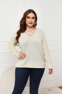 Sarah's Curves V-Neck Dream Top