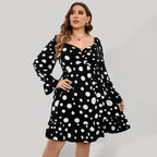 Daisy's Polka Dot Charm Dress