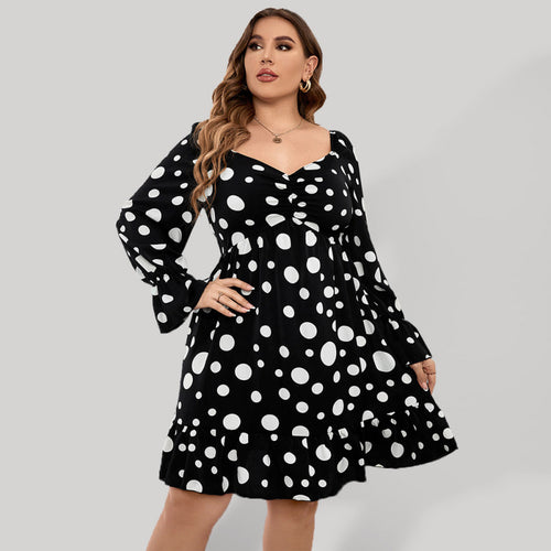 Daisy's Polka Dot Charm Dress