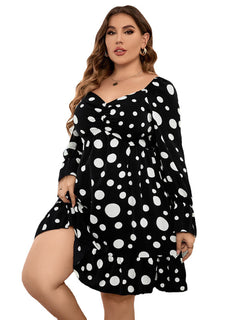 Daisy's Polka Dot Charm Dress