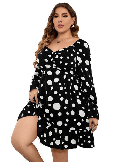 Daisy's Polka Dot Charm Dress