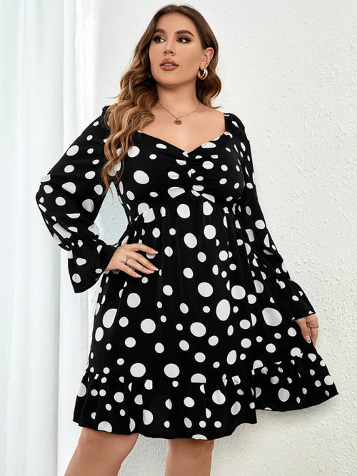 Daisy's Polka Dot Charm Dress