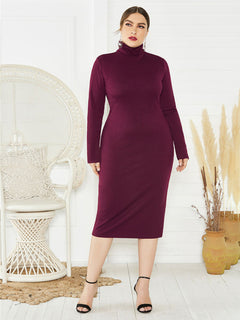 Vivienne's Curvy Turtleneck Affair