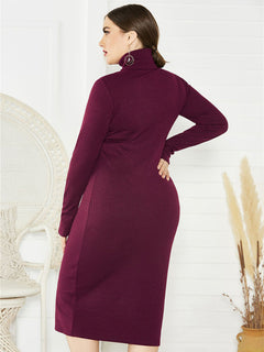 Vivienne's Curvy Turtleneck Affair