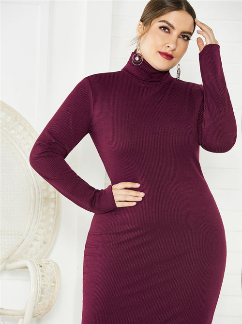 Vivienne's Curvy Turtleneck Affair