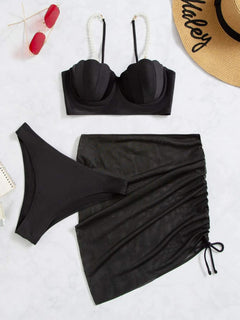 Mermaid's Bliss Enchanted Bikini Ensemble