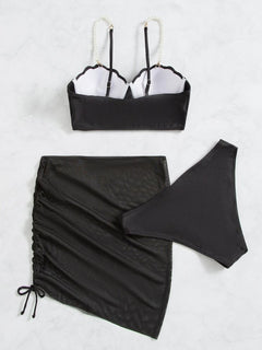 Mermaid's Bliss Enchanted Bikini Ensemble