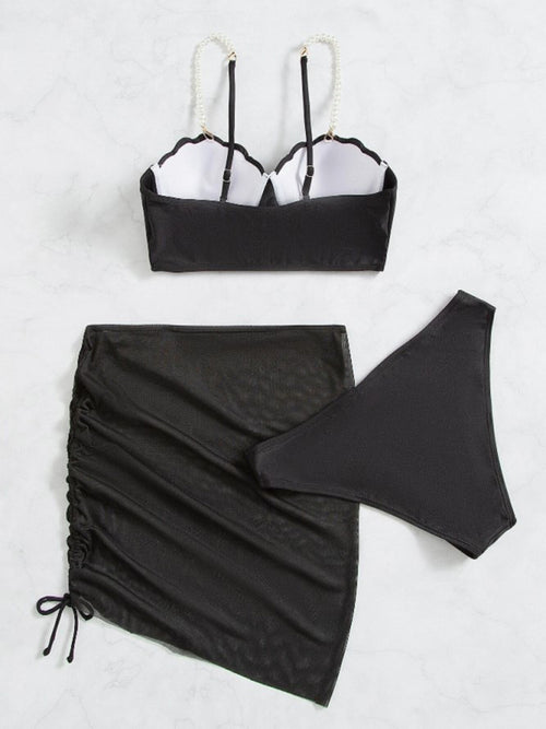 Mermaid's Bliss Enchanted Bikini Ensemble