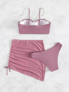 Mermaid's Bliss Enchanted Bikini Ensemble