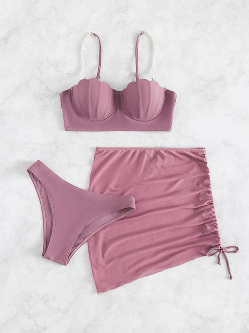 Mermaid's Bliss Enchanted Bikini Ensemble