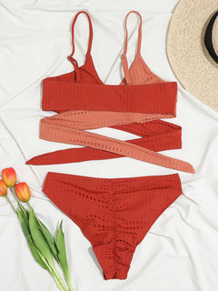 Enchantress High-Waisted Retro Bikini Delight