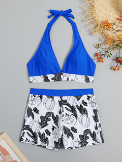 Garden Dreams High Waist Boxer Bikini