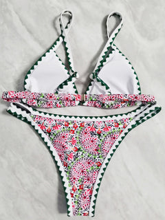 Rose Whisper Two-Piece Swim Set