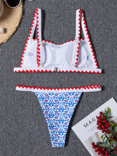 Rose Whisper Two-Piece Swim Set