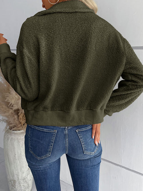 N.O.W. Ashley's Cozy Cream Sherpa Jacket