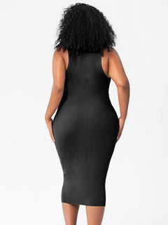 Savannah's Curve-Kissing Knit Dress