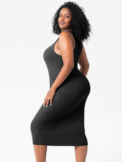 Savannah's Curve-Kissing Knit Dress