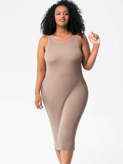 Savannah's Curve-Kissing Knit Dress