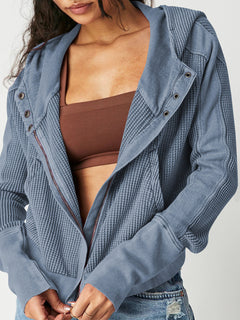 N.O.W. Olive Woven Jacket for Women