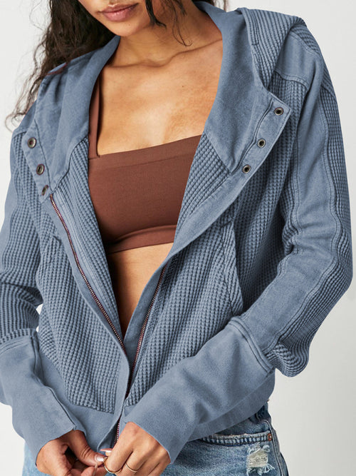 N.O.W. Olive Woven Jacket for Women