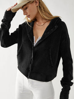 N.O.W. Olive Woven Jacket for Women