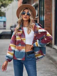 N.O.W. Geometric Statement Woolen Coat