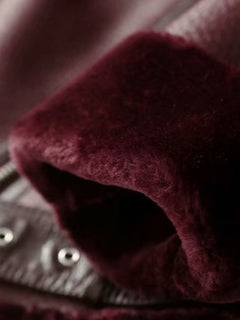 N.O.W. Women's Luxe Winter Fur Motorcycle Coat