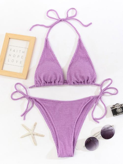Twilight Twirl Bikini: Dreamy Beach Escape