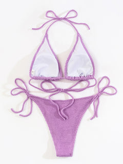 Twilight Twirl Bikini: Dreamy Beach Escape