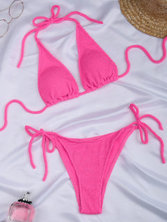 Twilight Twirl Bikini: Dreamy Beach Escape