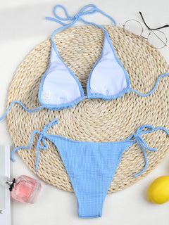 Twilight Twirl Bikini: Dreamy Beach Escape